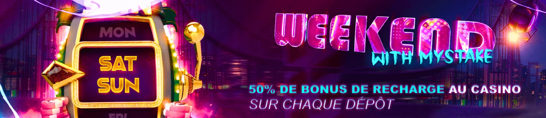 MyStake le week-end bonus